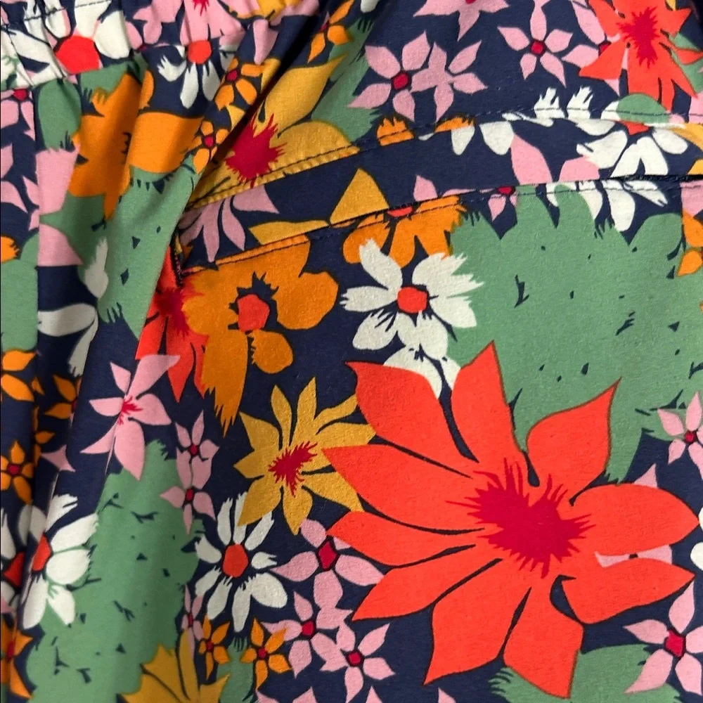 Toad&Co Multicolor Floral High Waist Shorts - Picture 4 of 4